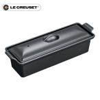 ショッピングルクルーゼ ル・クルーゼ Le Creuset テリーヌ・レクタ 32cm マットブラック 25024 鋳物 ホーロー IH対応 直火 おしゃれ