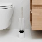 umbra タッチ トイレブラシ ホワイト おしゃれ トイレ掃除 掃除グッズ 掃除用品 省スペース コンパクト シンプル