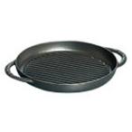 ストウブ staub ピュアグリル 26cm 黒 40509-377 グリルパン ih 鉄 網焼き フライパン ih 鋳物フライパン 鉄 フライパン 26cm 日本正規品業務用