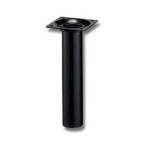 光 アイテック スマートレグ 丸脚 150×30mm 黒 KSM315-1