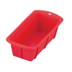 シリコン パウンドケーキ型 レッド 