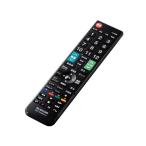  Elecom ELECOM телевизор дистанционный пульт Hitachi Wooo соответствует установка не необходимо легктй для просмотра вдавлено легко кнопка Netflix YouTube соответствует черный ERC-TV02BK-HI