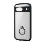  почтовая отправка Elecom ELECOM Google Pixel 8a кейс hybrid ударная абсорбция легкий тонкий кольцо есть задняя сторона чистый чёрный PM-P241TSLFCRBK