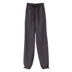ショッピング作務衣 作務衣パンツ 男女兼用 チャコール 消炭 3L JB-2021 サーヴォ サンペックスイスト 業務用 ユニフォーム 制服