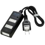 Yahoo! Yahoo!ショッピング(ヤフー ショッピング)ELPA 耐雷サージ付コード付タップ 黒 3m 3個口 WBT-3030SBN（BK）