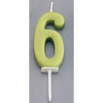  черепаха yama номер свеча пастель 6 номер 