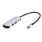na бегемот cocos nucifera Digio2 USB Type-C compact do King стойка PD соответствует серебряный UD-C04SL