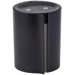 ナカバヤシ MCO USB ダブルミスト加湿器 LEDライト付 ブラック UA-066BK