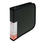 ナカバヤシ Digio2 BD・DVD・CD用 ディスクケース 12枚収納 ブラック BD-080-12-BK