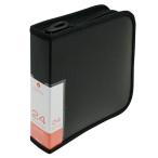ナカバヤシ Digio2 BD・DVD・CD用 ディスクケース 24枚収納 ブラック BD-080-24-BK