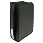 ナカバヤシ Digio2 BD・DVD・CD用 ディスクケース 120枚収納 ブラック BD-080-120-BK