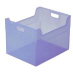 ナカバヤシ ファイルボックス キャパティE5 A4 ダブルタイプ FB-E5-CBN