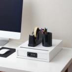 ナカバヤシ セキュリティデスクトップケース ダイヤル錠付 A4 タテ型 シロ AL-DS200W