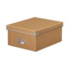 ナカバヤシ NEWキャパティFシリーズ ストックボックス フタ付 Sサイズ ナチュラル FBB-SNA