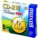 mak cell maxell данные для CD-RW 700MB MQ 5 листов CDRW80MQ.S1P5S