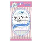 ユニ・チャーム ソフィ デリケートウェット 流せるタイプ 無香料 6枚入×2個