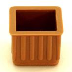 和気産業 WAKI イスキャップ 角脚用 薄茶 24mm BC-282