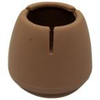 和気産業 ワイドフェルトキャップ 丸脚用 21-32mm 薄茶 BC-702