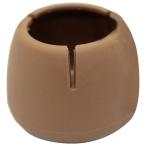 和気産業 ワイドフェルトキャップ 丸脚用 32-45mm 薄茶 BC-703
