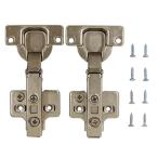 和気産業 WAKI スライド丁番 キャッチ付き 全かぶせ カップの径40mm NS4050-2P