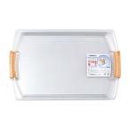タケヤ TAKEYA プルー ナチュラルトレー クリア S トレー お盆 トレイ キッチン用品 キッチン雑貨 プラスチック製