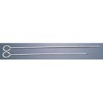 18-0 バーベキュー 串 390mm BBQ シルバー ステンレス