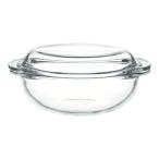 イワキ iwaki ベーシック キャセロール 1.5L B683 蓋付
