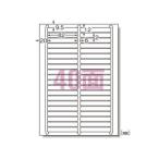  этикетка наклейка A-one принтер двоякое применение повторный отшелушивание A4 40 поверхность 10 входить 400 одна сторона 4 сторона более белый угол круг 31176 чистый - ... модель 