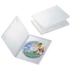 エレコム ELECOM DVDトールケース 1枚収納/3枚 クリア CCD-DVD01CR