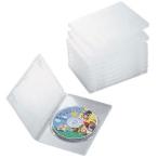 エレコム ELECOM DVDトールケース 1枚収納/10枚 クリア CCD-DVD03CR