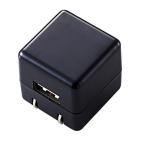 エレコム ELECOM キューブ型AC充電器 DAP用・長寿命・1A ブラック AVS-ACUAN007BK
