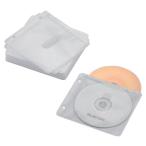 ポスト投函 エレコム ELECOM Blu-ray・CD・DVD対応不織布ケース 2穴 ホワイト CCD-NBWB60WH