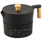 ショッピング電気ケトル アイリスオーヤマ クッキングケトル ICK-M1200-B