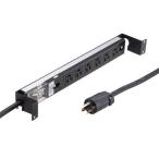 サンワサプライ サーバーラック用コンセントバー1U 20A TAP-SVSL206-1U