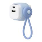  Sonic USB зарядное устройство USB-A&C голубой UL-6943-B