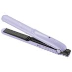 オーム電機 Iberis モバイルヘアアイロン ヴァイオレット HB-HIUD-V