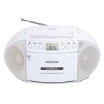  ом электро- машина AudioComm CD радио кассета магнитофон белый RCD-590Z-W