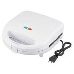 オーム電機 ホットサンドメーカー COK-YH71-W