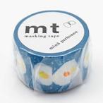 カモ井加工紙 マスキングテープ mt ミナペルホネン HANAHANA BLUE MTMINA20