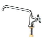 サンエイ 立形上向自在水栓 JA57J-13