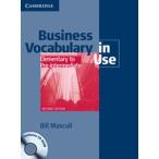 Cambridge University Press Business Vocabulary in Use Elementary to Pre-intermediate 2/e with Answer and CD-ROM