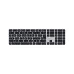 Apple アップル キーボード Magic Keyboard 日本語(JIS) Appleシリコン搭載 Macモデル用 ブラックキー Touch ID テンキー付 MMMR3J/A 国内正規品