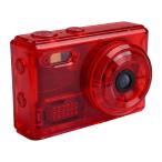 SAC CONNECT MINI камера SMC01-TRD ( примерно 100 десять тысяч пикселей CMOS сенсор фиксация подпалина пункт 0.96 дюймовый жидкокристаллический microSD соответствует анимация retro режим маленький размер цифровая камера ) прозрачный красный 