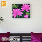  шероховатость картина Lotus (40cm×50cm) лотос шероховатость смешанные товары искусство цветок интерьер вход модный орнамент украшение рама panel здесь шероховатость 