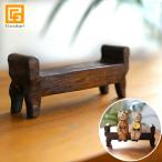  миниатюра шероховатость мебель ( обе локоть .. bench ) Asian мебель Asian шероховатость способ шероховатость кошка для шероховатость кошка для фигурка стул маленький 