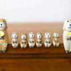 バリ犬S用の子犬単品《メール便対応可》 いぬ グッズ 置物 かわいい 木製 プレゼント バリ雑貨 インテリア小物