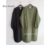 ショッピングsale SALE  Bliss bunch　ブリスバンチ　裏ボア　ノーカラーコート　コットンツイル　綿　アウター　758-410　通販　8079