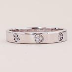 指輪 レディース ハート 指輪 ダイヤモンド リング レディース シンプル プラチナ 天然ダイヤモンド ファッションリング 日本製 おしゃれ プレゼント ギフト