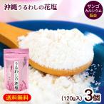 u.... цветок соль 120g×3 шт / Okinawa север .. соль .. коралл кальций ввод (M рейс )