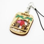  дерево рамка-оправа ремешок ( угол круг прямоугольный )si-sa-& звезда песок & раковина ввод / ремешок Okinawa земля производство Okinawa смешанные товары (M возможно )